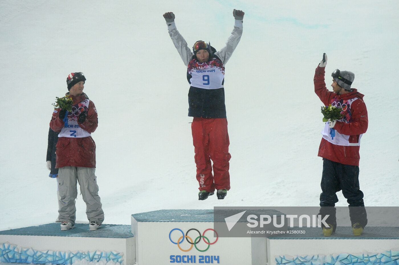 2014 Winter Olympics. Freestyle skiing. Men. Halfpipe