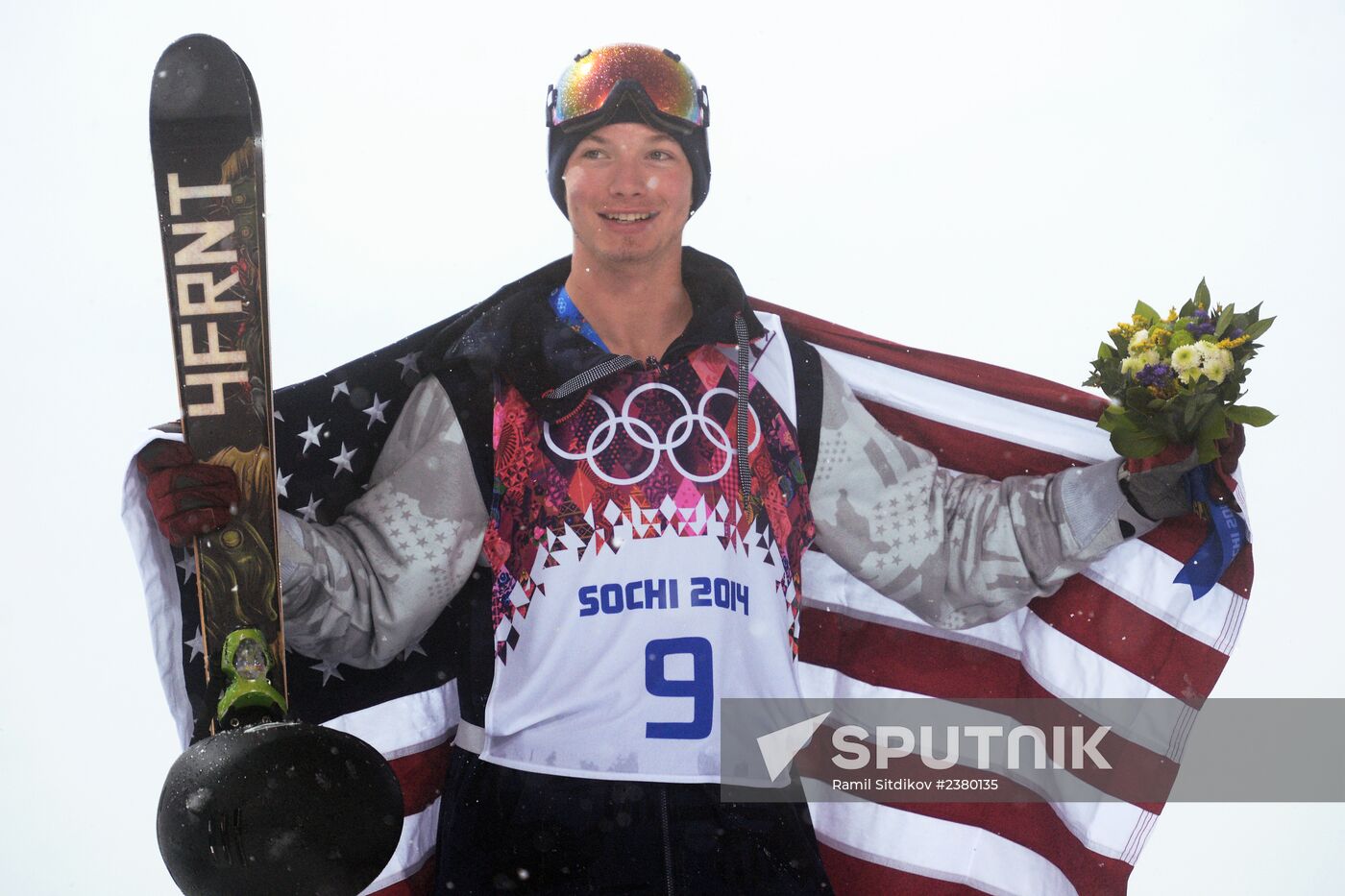 2014 Winter Olympics. Freestyle skiing. Men. Halfpipe