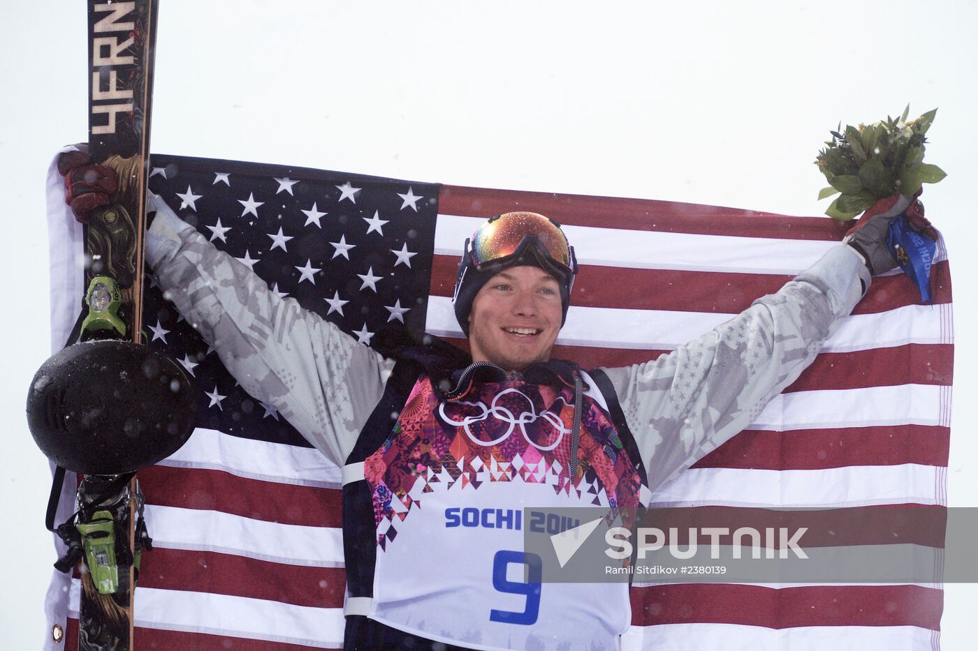 2014 Winter Olympics. Freestyle skiing. Men. Halfpipe