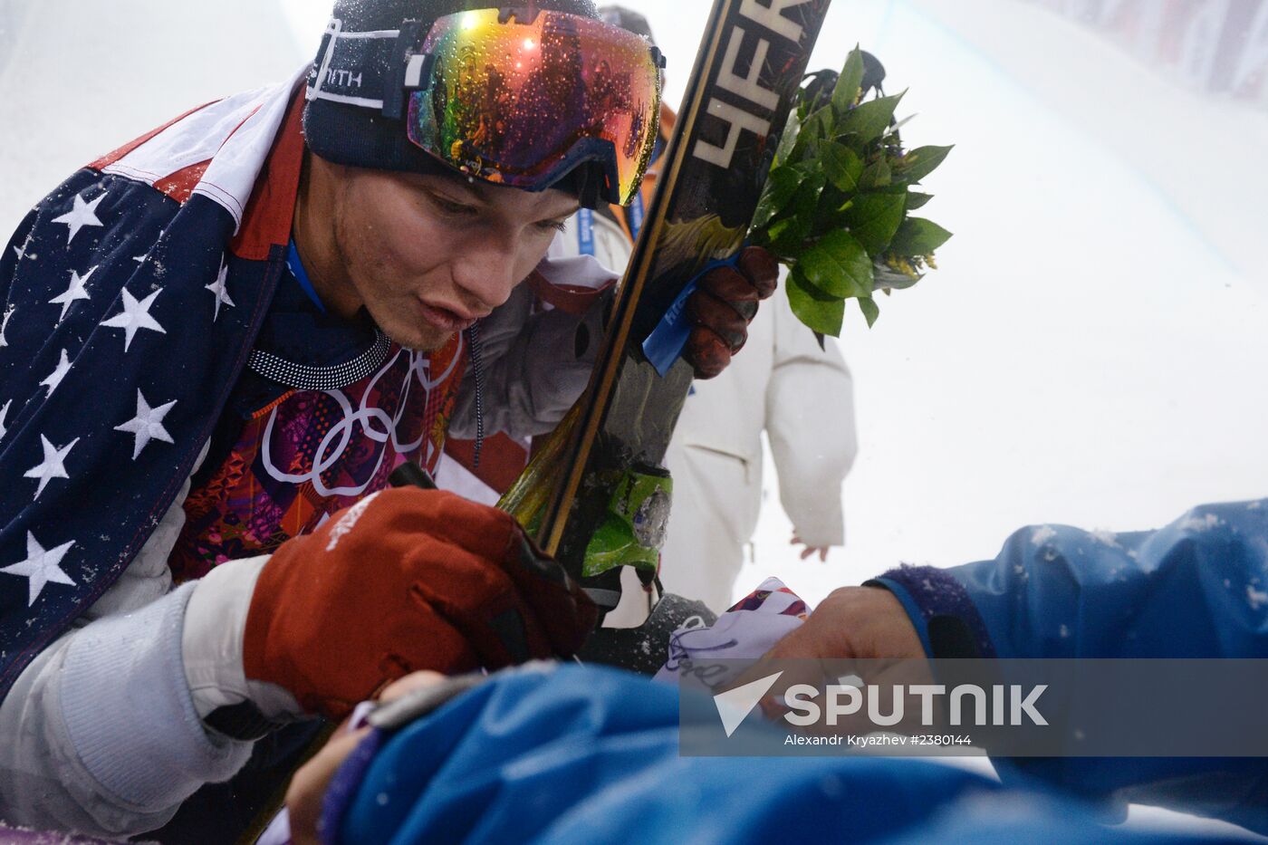 2014 Winter Olympics. Freestyle skiing. Men. Halfpipe