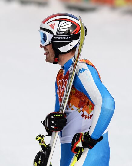 2014 Winter Olympics. Alpine skiing. Men. Giant slalom