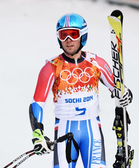 2014 Winter Olympics. Alpine skiing. Men. Giant slalom