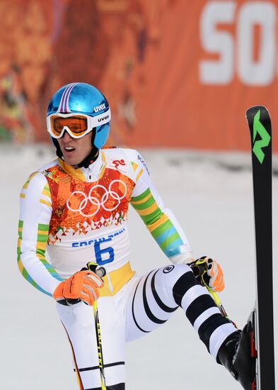 2014 Winter Olympics. Alpine skiing. Men. Giant slalom