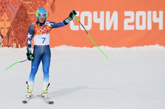 2014 Winter Olympics. Alpine skiing. Men. Giant slalom