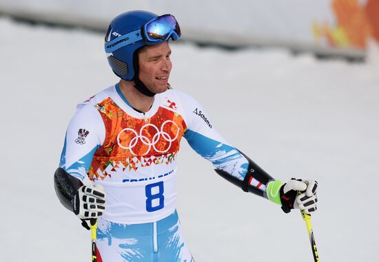 2014 Winter Olympics. Alpine skiing. Men. Giant slalom