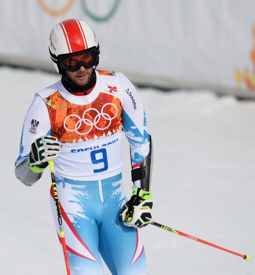 2014 Winter Olympics. Alpine skiing. Men. Giant slalom