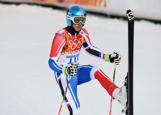 2014 Winter Olympics. Alpine skiing. Men. Giant slalom
