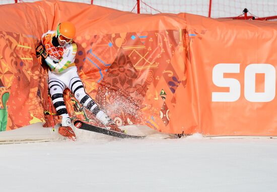 2014 Winter Olympics. Alpine skiing. Men. Giant slalom