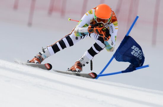2014 Winter Olympics. Alpine skiing. Men. Giant slalom