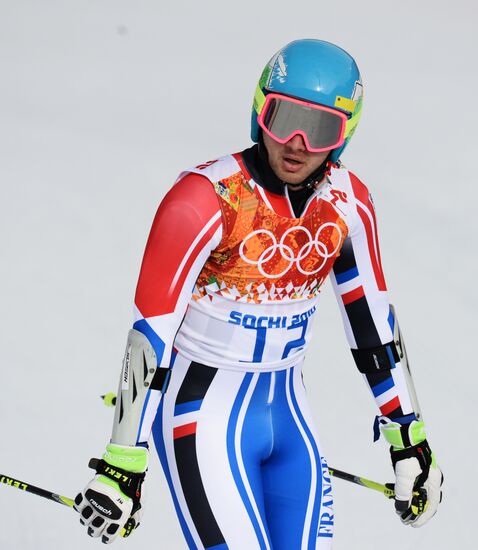2014 Winter Olympics. Alpine skiing. Men. Giant slalom