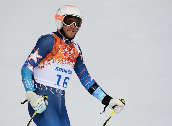 2014 Winter Olympics. Alpine skiing. Men. Giant slalom