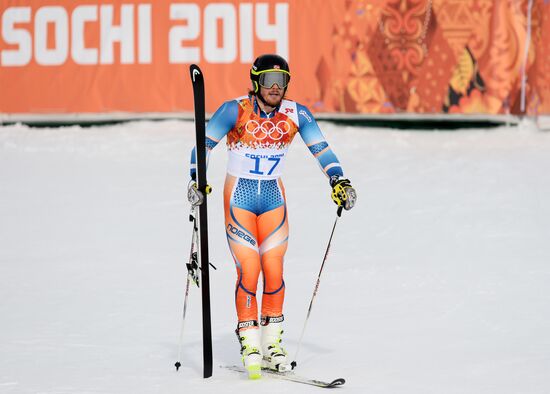 2014 Winter Olympics. Alpine skiing. Men. Giant slalom