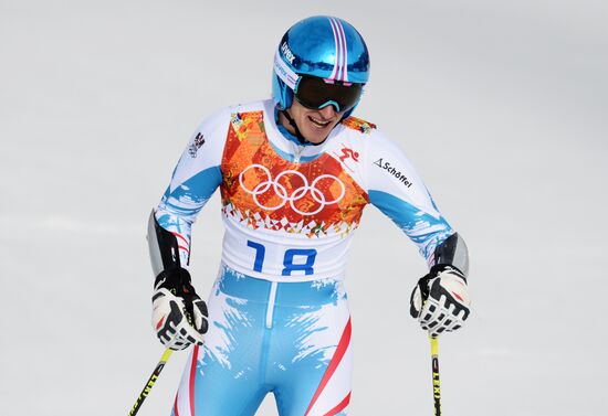 2014 Winter Olympics. Alpine skiing. Men. Giant slalom