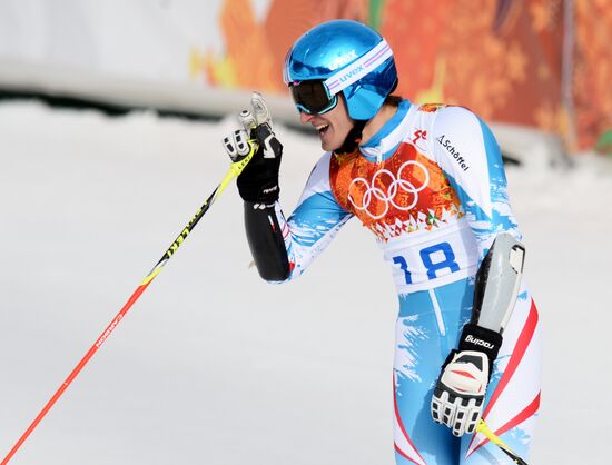 2014 Winter Olympics. Alpine skiing. Men. Giant slalom