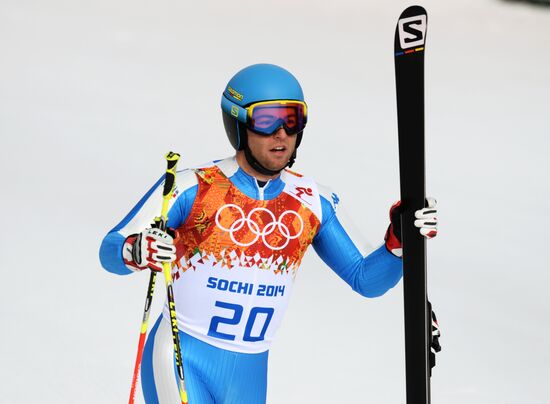 2014 Winter Olympics. Alpine skiing. Men. Giant slalom