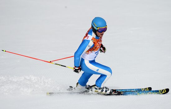 2014 Winter Olympics. Alpine skiing. Men. Giant slalom