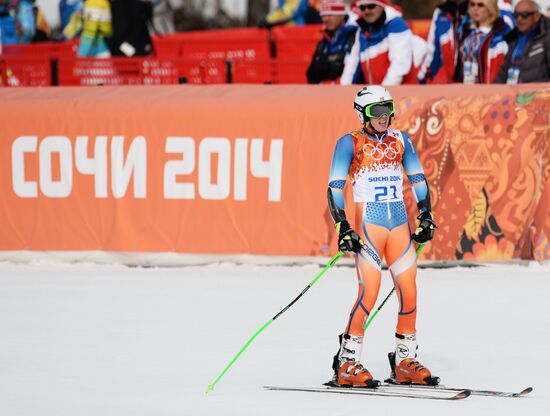 2014 Winter Olympics. Alpine skiing. Men. Giant slalom