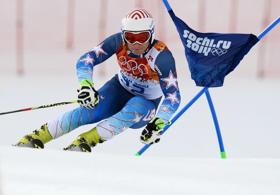 2014 Winter Olympics. Alpine skiing. Men. Giant slalom