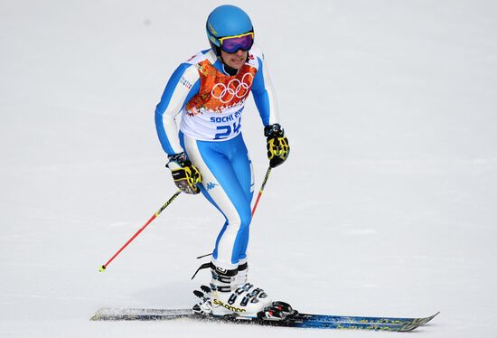 2014 Winter Olympics. Alpine skiing. Men. Giant slalom