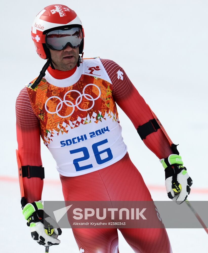 2014 Winter Olympics. Alpine skiing. Men. Giant slalom