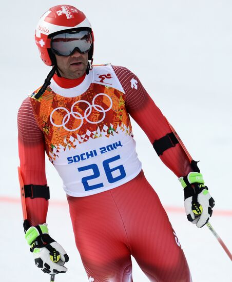 2014 Winter Olympics. Alpine skiing. Men. Giant slalom