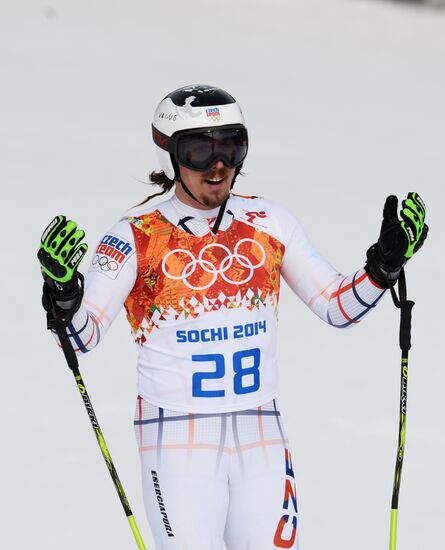 2014 Winter Olympics. Alpine skiing. Men. Giant slalom