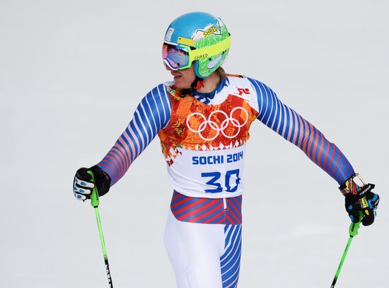 2014 Winter Olympics. Alpine skiing. Men. Giant slalom