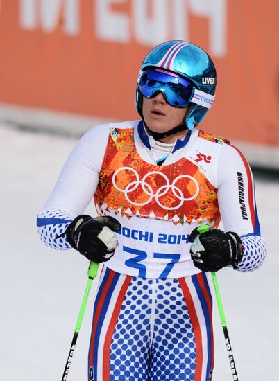 2014 Winter Olympics. Alpine skiing. Men. Giant slalom