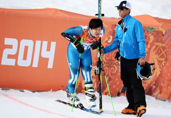 2014 Winter Olympics. Alpine skiing. Men. Giant slalom