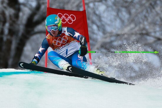 2014 Winter Olympics. Alpine skiing. Men. Giant slalom