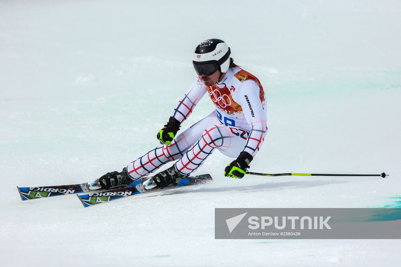 2014 Winter Olympics. Alpine skiing. Men. Giant slalom