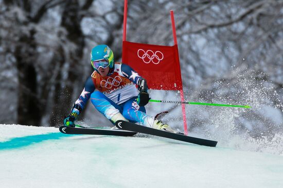 2014 Winter Olympics. Alpine skiing. Men. Giant slalom