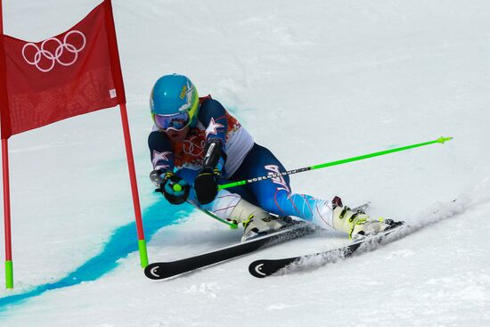 2014 Winter Olympics. Alpine skiing. Men. Giant slalom