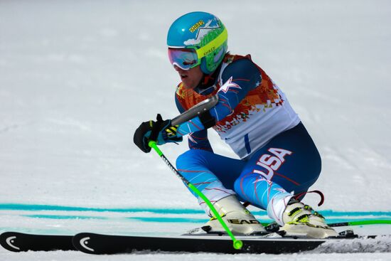 2014 Winter Olympics. Alpine skiing. Men. Giant slalom