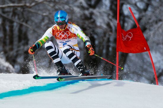 2014 Winter Olympics. Alpine skiing. Men. Giant slalom