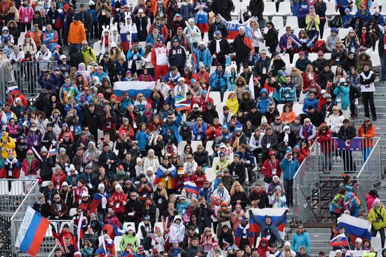 2014 Winter Olympics. Snowboarding. Men. Parallel giant slalom