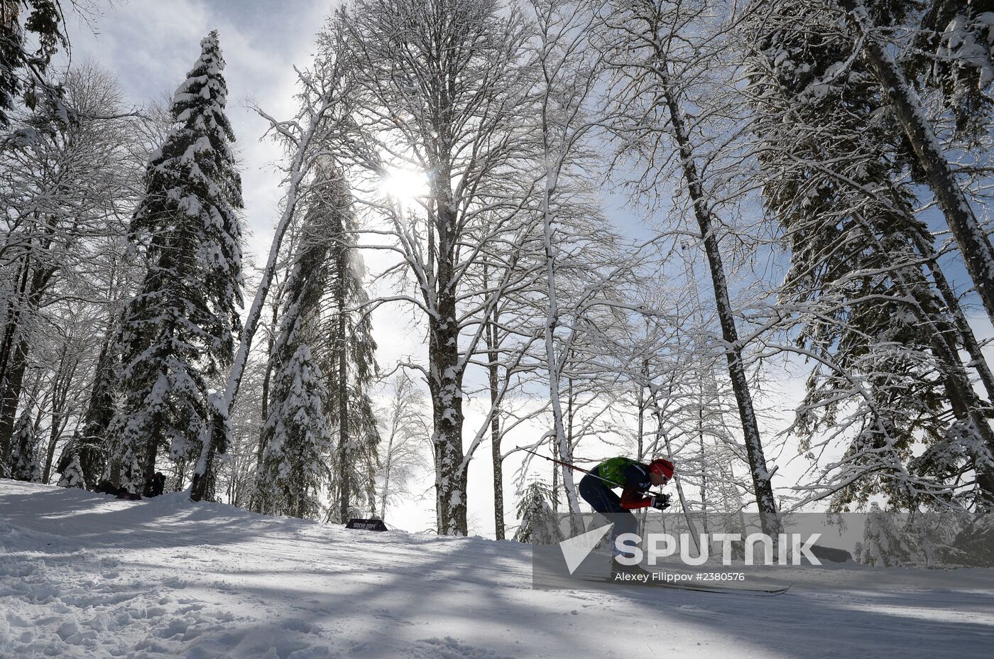 2014 Winter Olympics. Cross-country skiing. Women. Team sprint