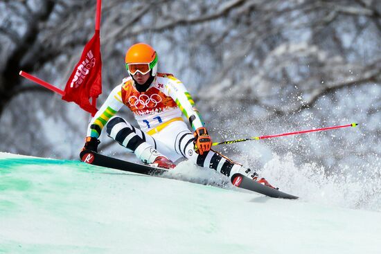 2014 Winter Olympics. Alpine skiing. Men. Giant slalom