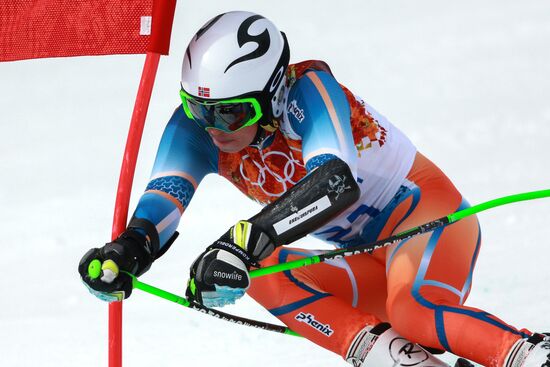 2014 Winter Olympics. Alpine skiing. Men. Giant slalom