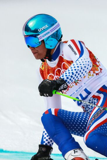2014 Winter Olympics. Alpine skiing. Men. Giant slalom