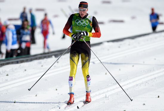 2014 Winter Olympics. Cross-country skiing. Men. Team sprint