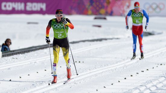 2014 Winter Olympics. Cross-country skiing. Men. Team sprint