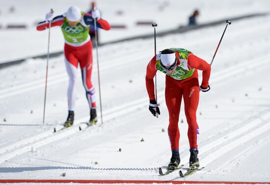 2014 Winter Olympics. Cross-country skiing. Men. Team sprint