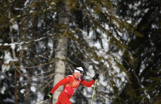 2014 Winter Olympics. Cross-country skiing. Men. Team sprint