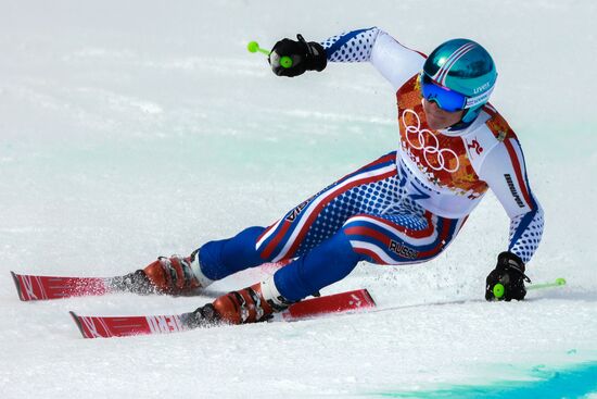 2014 Winter Olympics. Alpine skiing. Men. Giant slalom