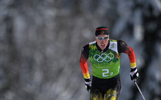 2014 Winter Olympics. Cross-country skiing. Men. Team sprint