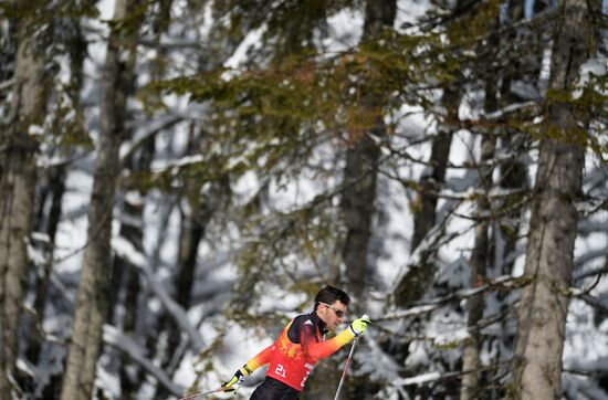 2014 Winter Olympics. Cross-country skiing. Men. Team sprint