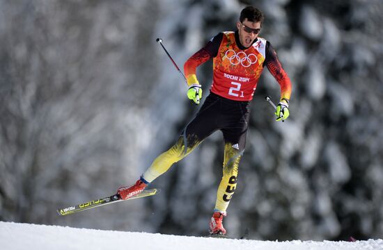 2014 Winter Olympics. Cross-country skiing. Men. Team sprint