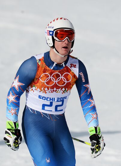 2014 Winter Olympics. Alpine skiing. Men. Giant slalom