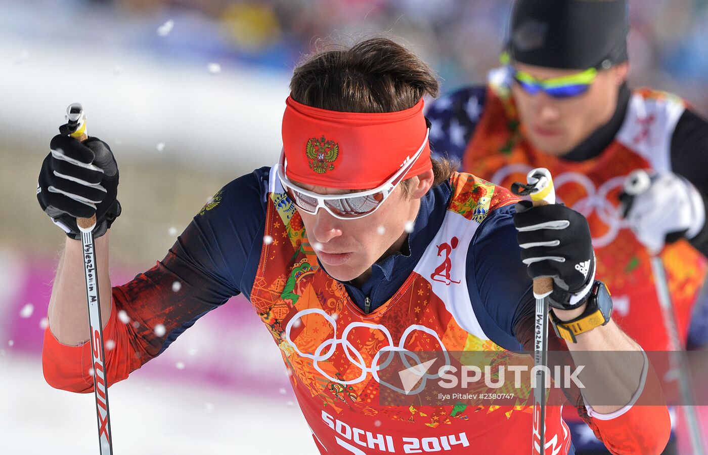 2014 Winter Olympics. Cross-country skiing. Men. Team sprint